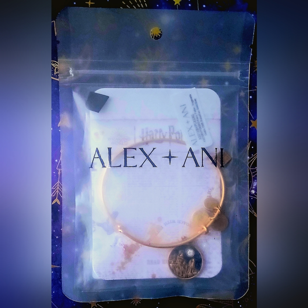 Alex and Ani Gold Charm Bracelet